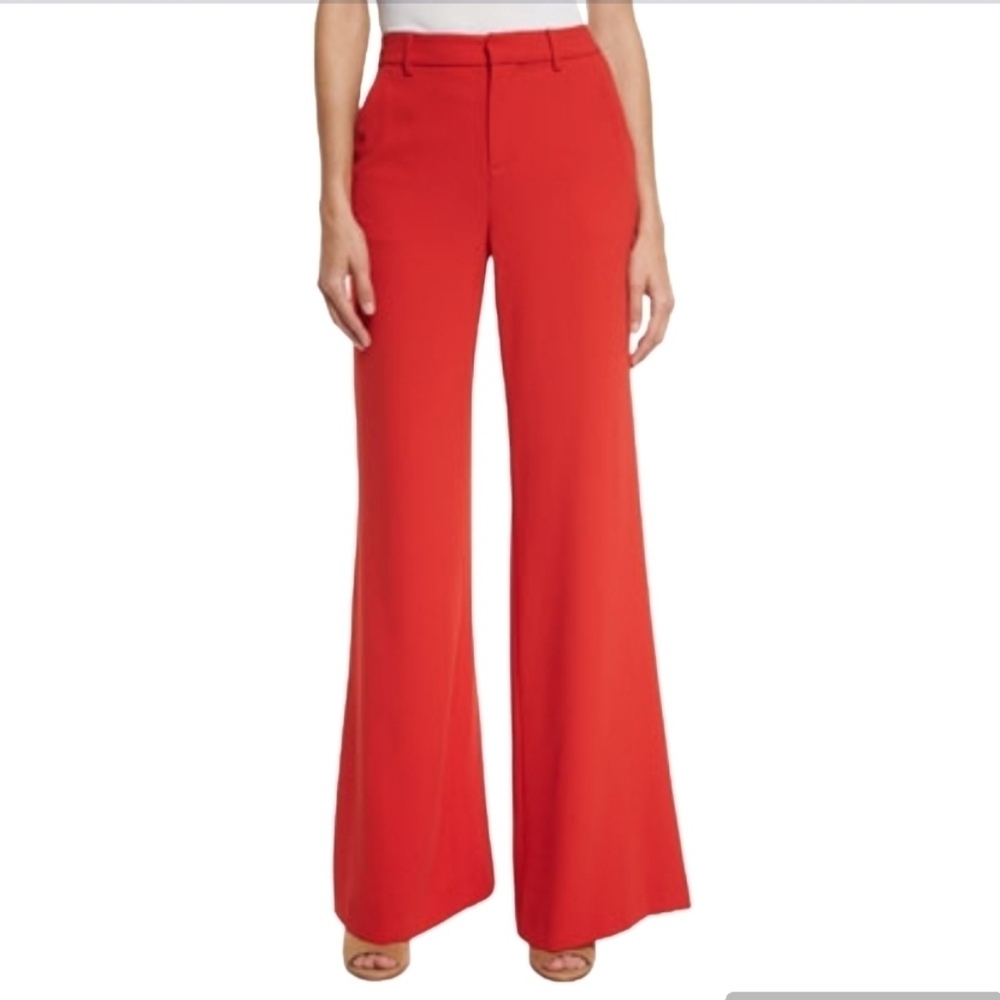 Alice + Olivia Paulette Slim High Waist Pants